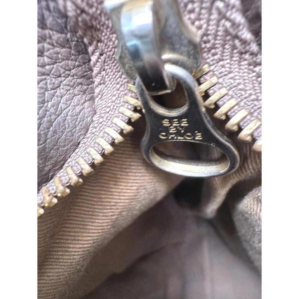See By Chloé Brown Leather Tote Bag - Picture 6 of 7